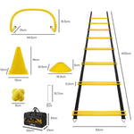 Centra Football Training Equipment Agility Ladder Training Kit Speed Cones