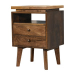 Solid Wood Platform Bedside