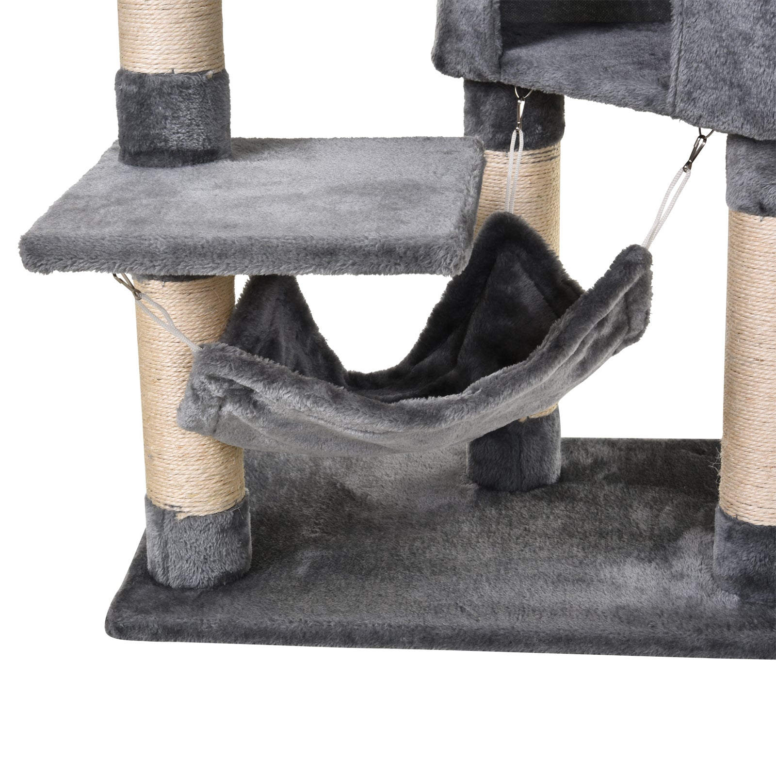150cm Cat Tree Tower Kittens Activity Stand House Scratching Posts
