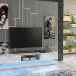 Bloom Tv Unit 180cm With Led Lights | White