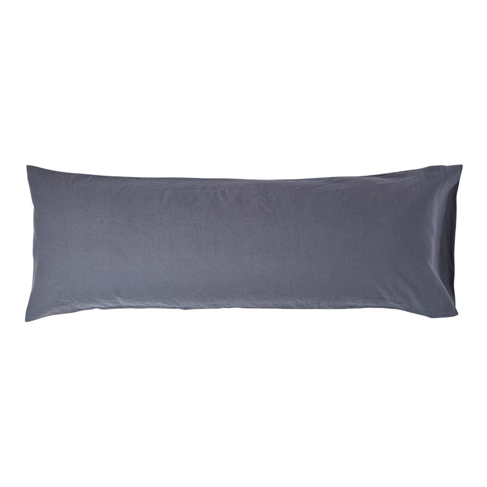 Linen Housewife Pillowcase | Body | Dark Grey