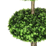 110cm Artificial Plants Boxwood Ball Topiary Trees Set Of 2