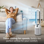 Drew&Cole Smartair Dual Breeze Bladeless Hot & Cold Fan