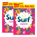 Surf Concentrated Tropical Lily & Ylang-ylang Laundry Powder 6.5kg, 2 Packs
