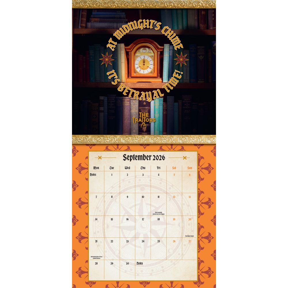2026 Square Calendar Official Product