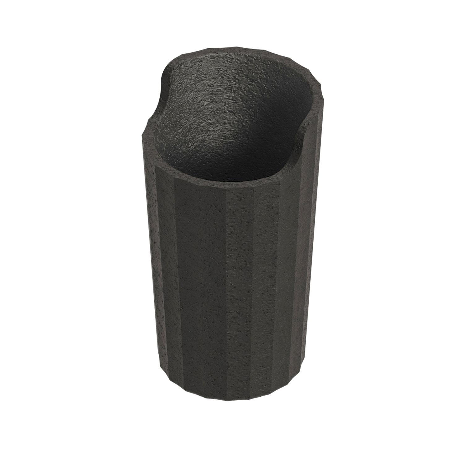 Toothbrush Holder, Bathroom Tumbler, Black, Recycled Avenir Collection