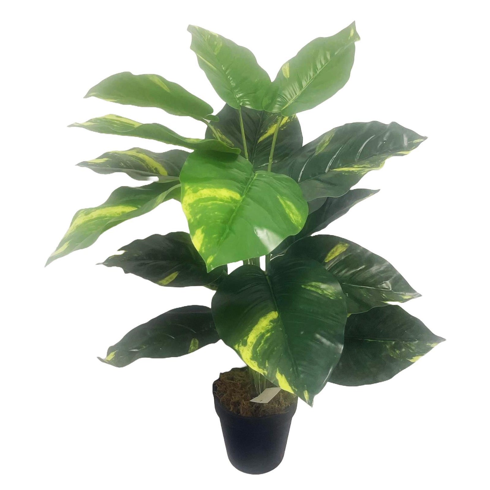 Uk Realistic Large Artificial Foliage Plant With Pot 60cm