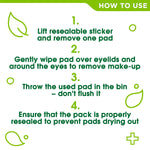 Kind To Skin Eye Make Up Remover Pads, 30pcs, 10pk | Set of 10