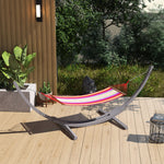 3(m) Wooden Hammock Stand For Garden, Patio | Gray
