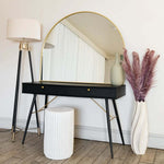 Akiko - Gold Metal Arched Mirror | 95cm x 120cm