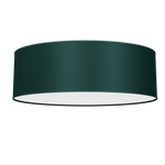 Verde Hand Made Scandi Style Ceiling Lamp In A Rich Green Finish Holds 3xe27 Led Bulbs
