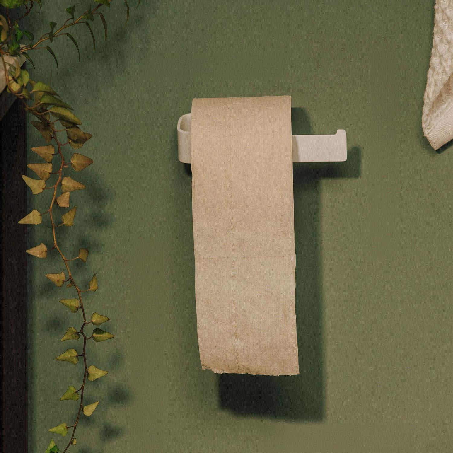 Toilet Roll Holder, Brushed Stainless Steel, Nea Collection