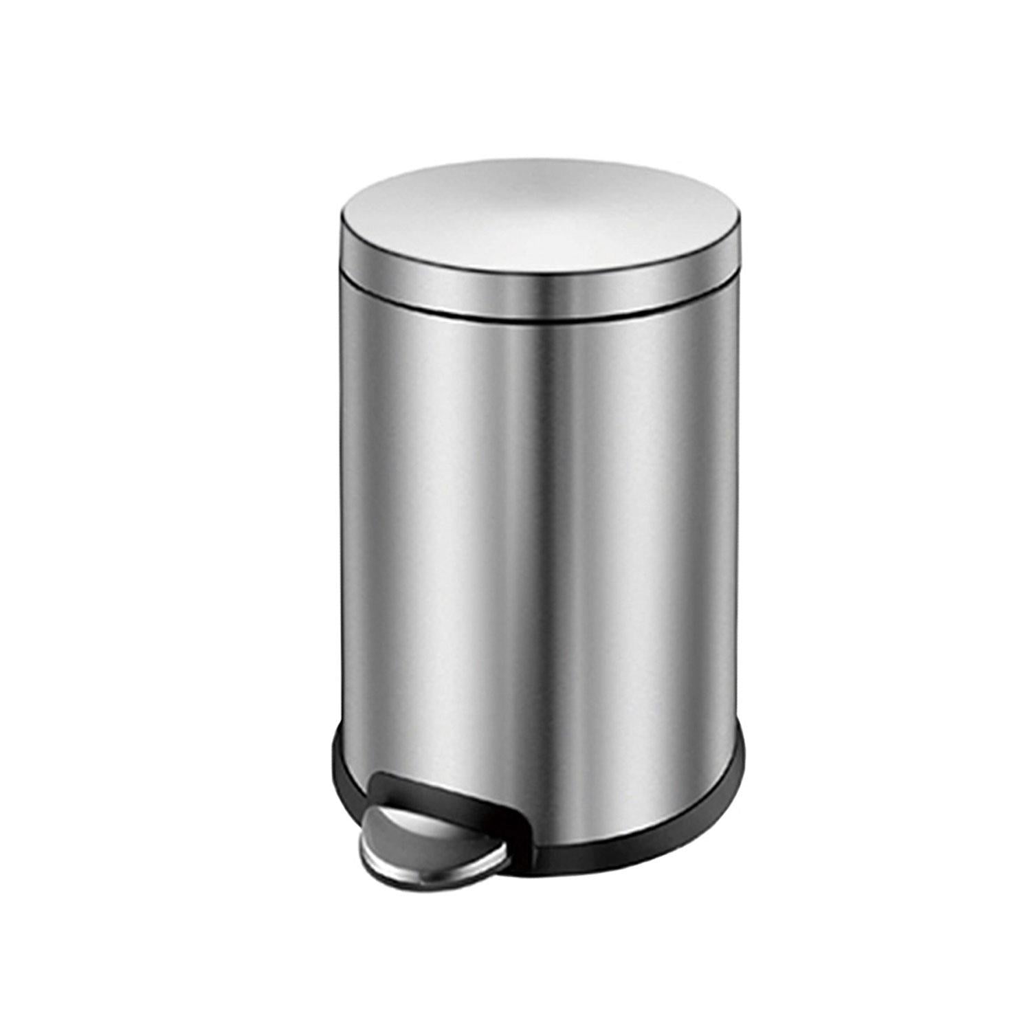 Waste Bin 20l, Pedal, Soft-close, Matt Black, Architect Collection