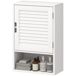 Bathroom Cabinet, Wall Mounted Cabinet With Adjustable Shelves | White