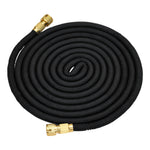 Expandable Garden Hose With Solid Brass Fittings | Small | Black