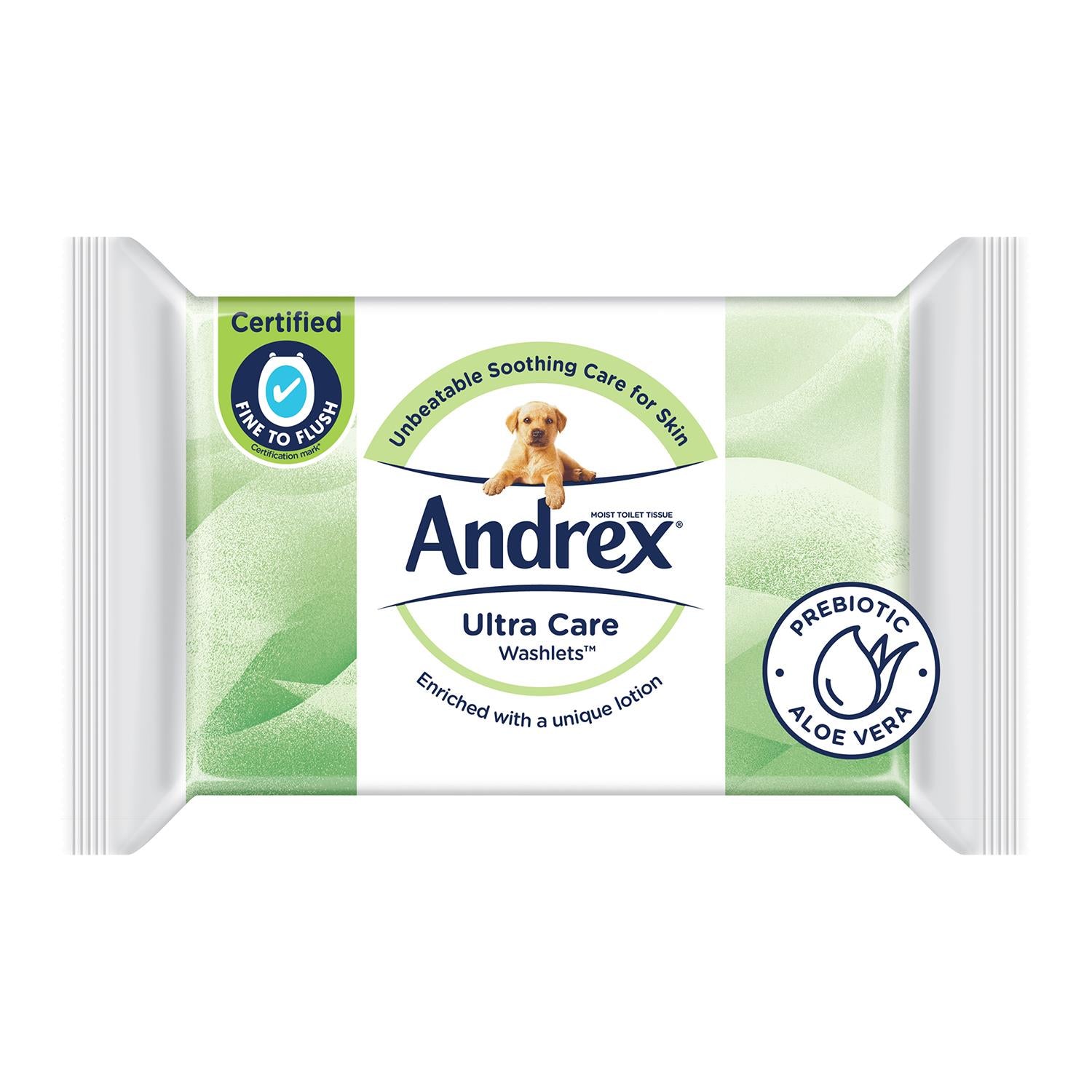 Washlets Ultra Care Biodegradable & Flushable Toilet Wipes