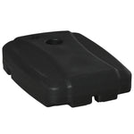7.5kg Parasol Base Weights W/ Wheels, Up To 100kg, Black