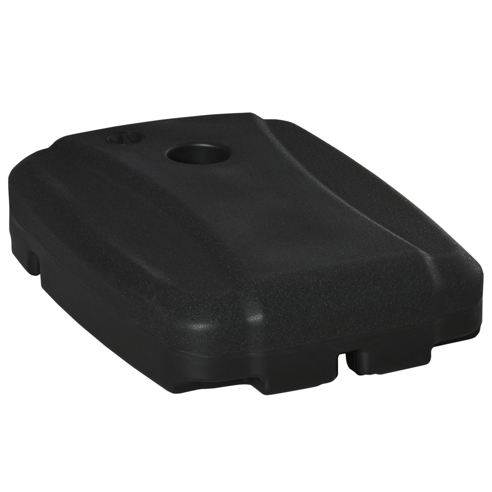 7.5kg Parasol Base Weights W/ Wheels, Up To 100kg, Black