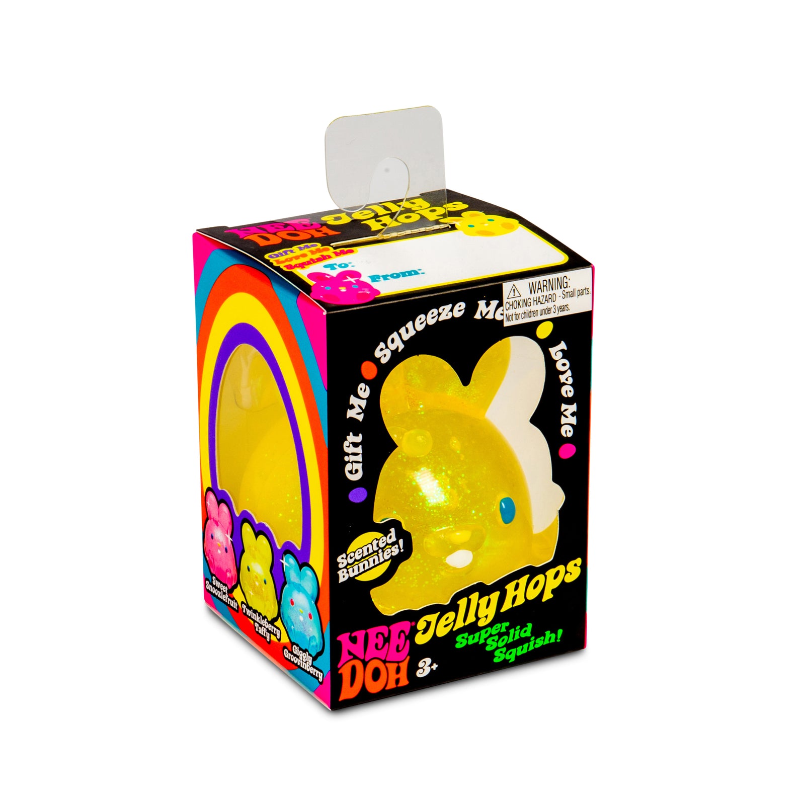 Needoh Jelly Hops - Scented Bunny Squishy Toys For Kids & Adults