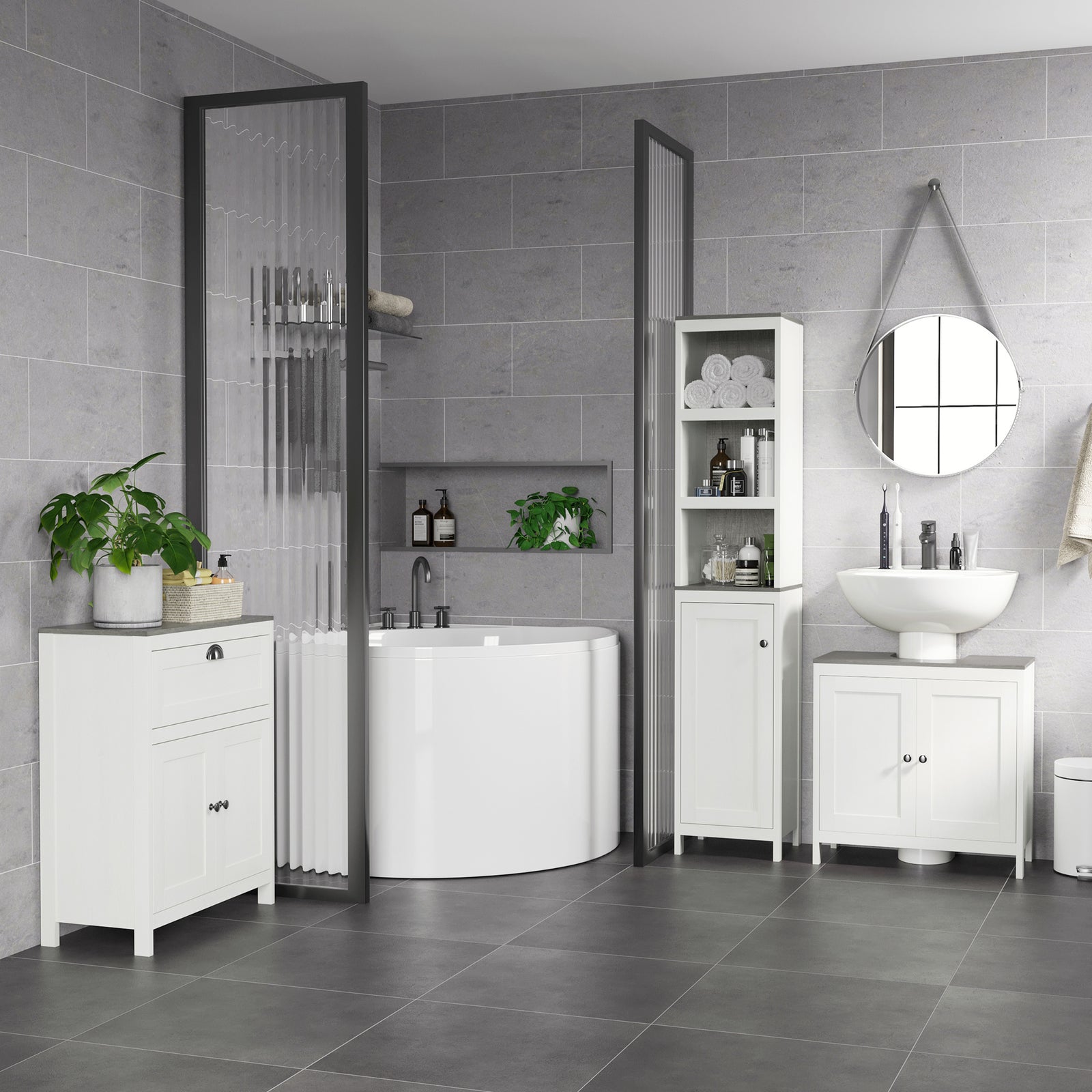 Bathroom Sink Cabinet Freestanding Under Sink Cabinet