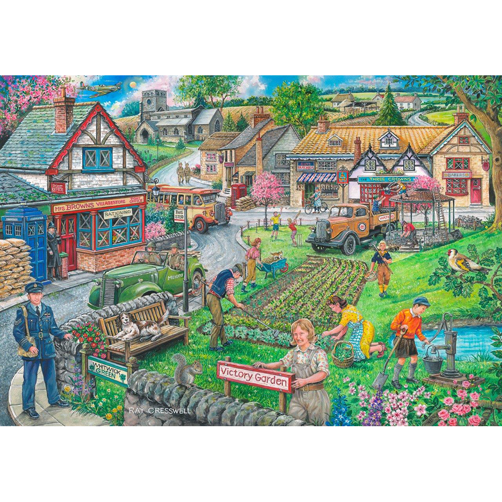 Wartime Green - 1000 Piece Jigsaw Puzzle For Adults