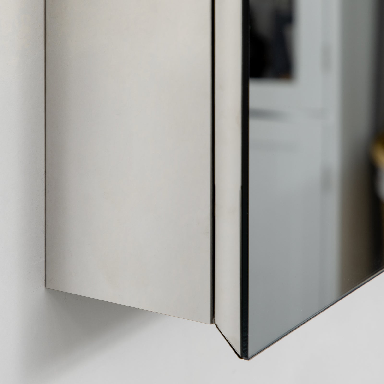 Medicine Cabinet With Mirror Wall-mounted Bathroom