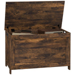 Storage Chest With 2 Safety Hinges, Storage Bench | One Size | Brown