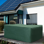 Uv Rain Protective Cover For Garden Patio Wicker Rattan | Extra Large | Green