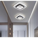 Bath Plus TB+ Modern Square Led Flush Mount Ceiling Light