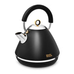 Accents Pyramid Traditional Kettle - 1.5l Capacity | Black