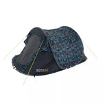 Malawi Hawaiian 2 Person Pop-up Tent | One Size | NavyBlue