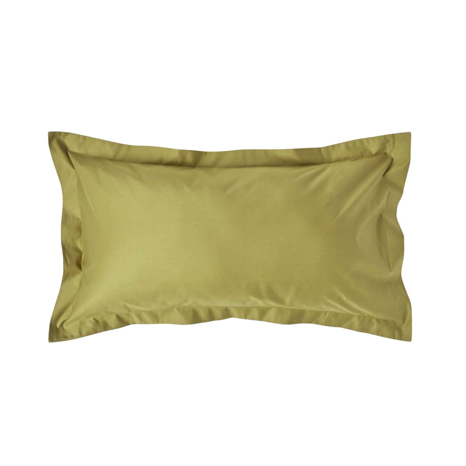 Egyptian Cotton Oxford Pillowcase 1000 Tc | King Pillow Case | Olive Green