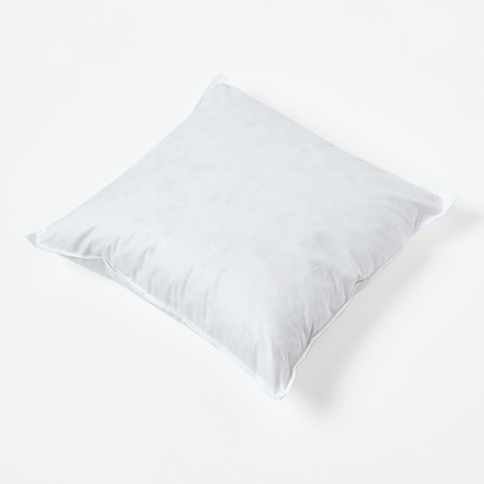 Duck Down Cushion Pad | 40cm x 40cm | White