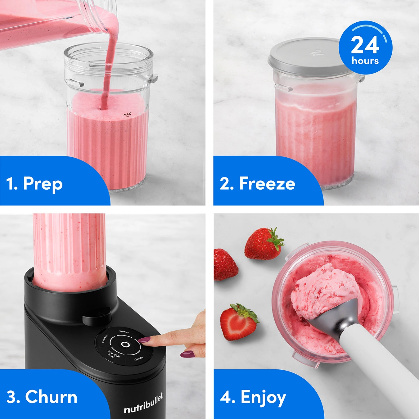 Chill Ice Cream Maker | Black