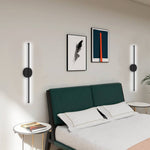 Minimalistic Linear Led Wall Sconce For Living Room Bedroom | White