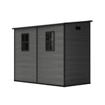 Breeins 8 X 4ft Outdoor Tool Storage Shed With Pent Roof For Garden