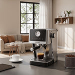 20 Bar Espresso Coffee Machine With Touch Screen & Milk Frother