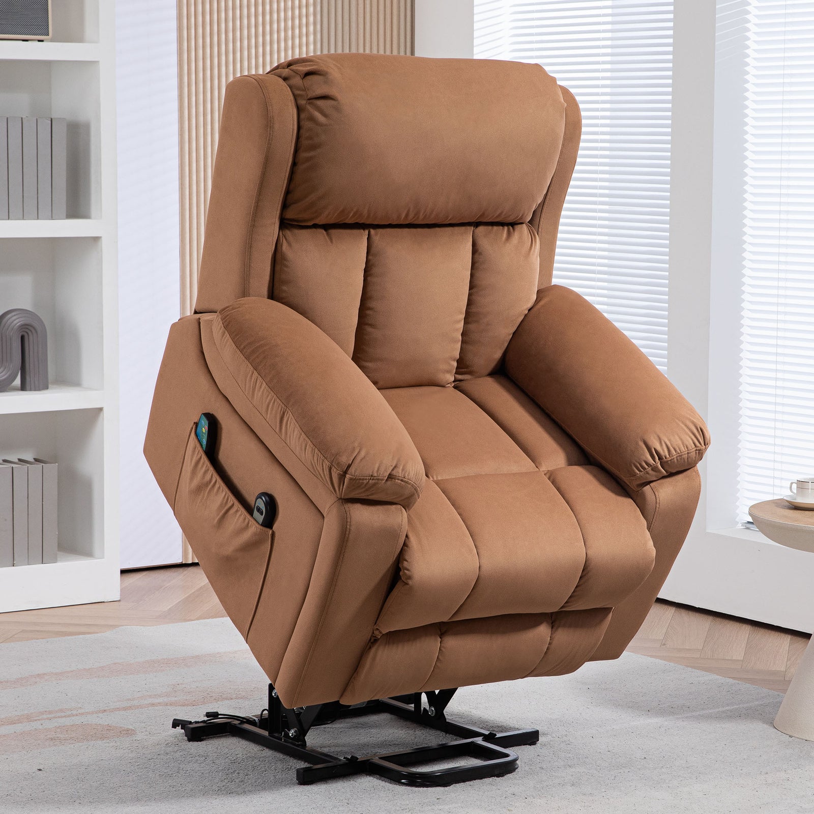 Lift Chair Riser Recliner W/ Vibration Heat
