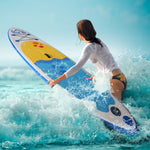 Inflatable Paddle Board, 10' X 30", Non-slip, Backpack