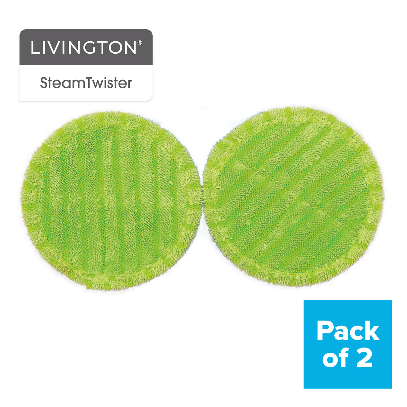 Steam Twister Mop Heads (2 Pack)