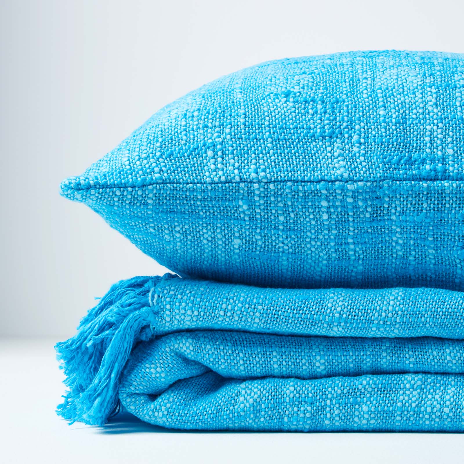Nirvana Cotton Cushion Cover | 45cm x 45cm | Teal