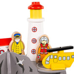 Bigjigs Toys Lighthouse 4-way Tunnel for Wooden Train Sets