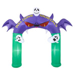 Breeins 8.2ft Halloween Inflatable Devil Archway Decoration With Built-in Lights