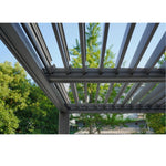 3m X 3m Aluminium Pergola With Manual Louvre Roofing