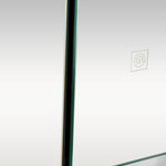 Led Bathroom Mirror Cabinet With Shelves High Gloss Black