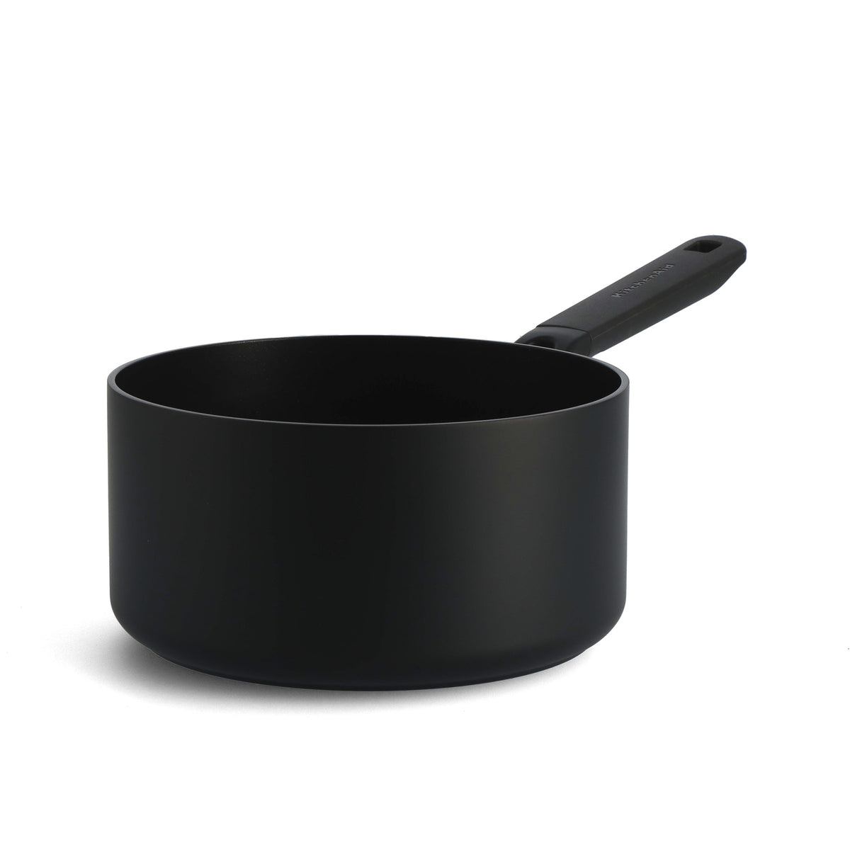 Forged Aluminium Saucepan, Pfas-free Non-stick | 20cm | Black