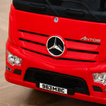 3-in-1 Ride On Car Kids Mercedes Truck Storage For 12 - 36 Months | Red