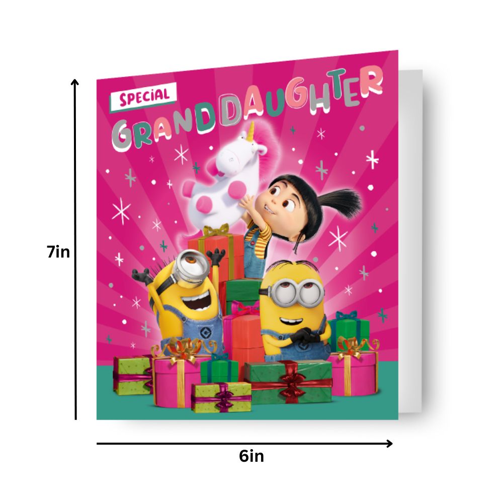 Granddaughter Christmas Card Official Product