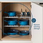 Under Sink Storage Shelf - Grey