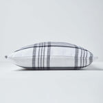 Tartan Check Pattern Cushion Cover | 45cm x 45cm | Black & White